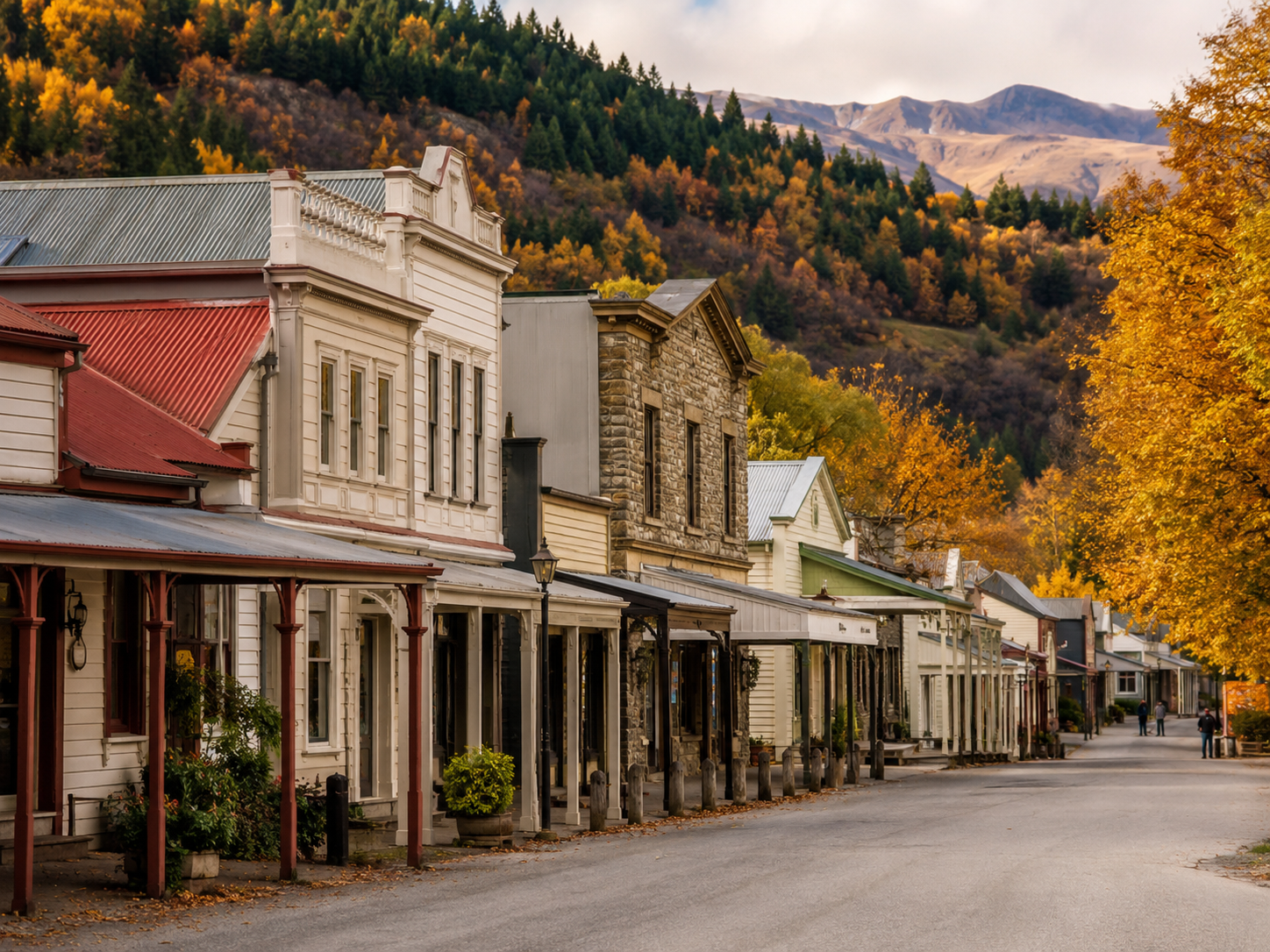 Arrowtown historic village street